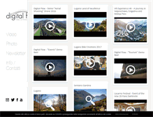 Tablet Screenshot of digitalflow.ch